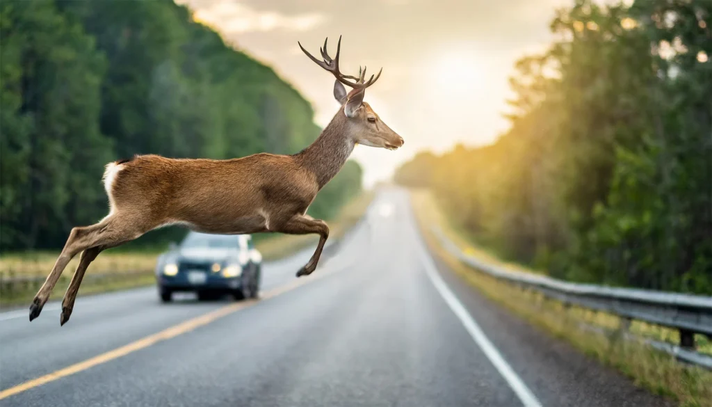 Missed a deer and hit a tree is that covered as a auto policy collision?